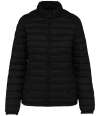 NS6001 Native Spirit Ladies Lightweight Recycled Padded Jacket Black colour image